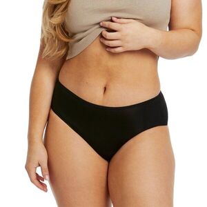 Love Luna Menstruační kalhotky Midi Black Eco (LOVE003ECO) XL obraz