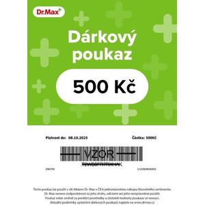 Dr. Max poukázka 500 obraz