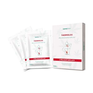 Cannaderm Thermolka Hřejivá konopná náplast 3 ks obraz