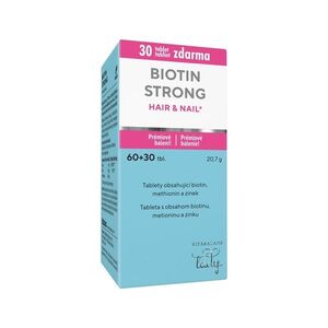 Vitabalans Biotin Strong Hair & Nail 60+30 tablet obraz