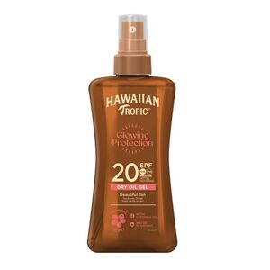 Hawaiian Tropic Glowing Protection SPF20 suchý olejový gel na opalování 200 ml obraz