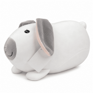 Babyono Plyšová hračka Tulilo Králíček, 27 cm - bílo/šedý obraz