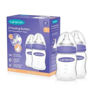Lansinoh kojenecká láhev 160ml DUOPACK s NaturalWave TM savičkou (S) obraz