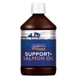 Fish4Dogs Lososový olej pro psy Support+ 500 ml obraz