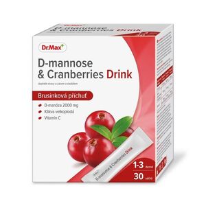 Dr. Max D-mannose & Cranberries Drink 30 sáčků obraz