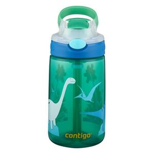 Contigo Dětská láhev Gizmo Flip Jungle Dino zelená 420 ml obraz