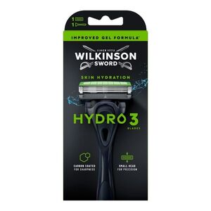 Wilkinson Hydro 3 Black Edition holicí strojek + 1 náhradní hlavice obraz