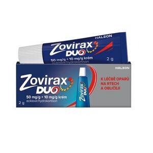 Zovirax Duo krém na opary 2 g obraz