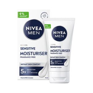 Nivea Men Sensitive hydratační krém pro muže 75 ml obraz