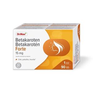 Dr. Max Betakaroten Forte 15 mg 90 kapslí obraz