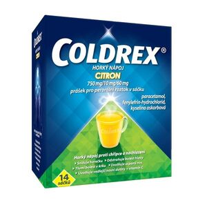 Coldrex Horký nápoj Citron 14 sáčků obraz