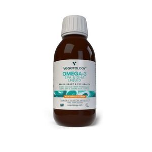 Vegetology OMEGA-3 Liquid EPA & DHA + vitamin D3 150 ml obraz
