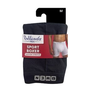 Bellinda Pánské bavlněné boxerky Sport vel. M 1 ks černé obraz