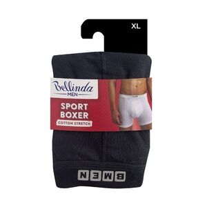 Bellinda Pánské bavlněné boxerky Sport vel. XL 1 ks černé obraz