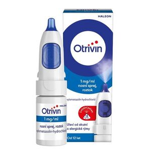 Otrivin Nosní sprej s dávkovačem 1 mg/ml roztok 10 ml obraz