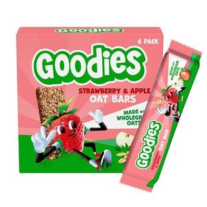 Goodies Ovesné tyčinky Jahody a jablko 6x23 g obraz