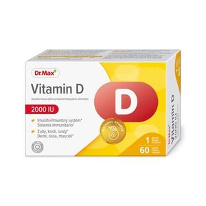 Dr. Max Vitamin D 2000 I.U. 60 kapslí obraz