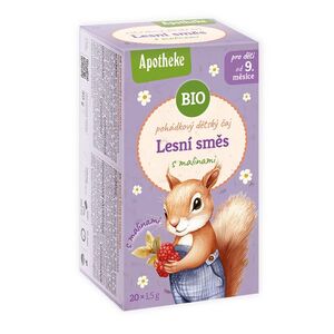 Apotheke Dětský BIO Pohádkový čaj Lesní směs s malinou 20x1, 5 g obraz