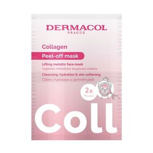 Dermacol Collagen Vypínací slupovací maska 2x7, 5 ml obraz