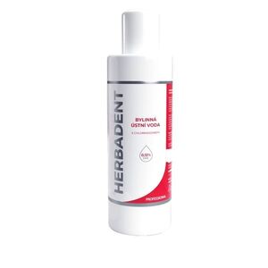 Herbadent Professional bylinná ústní voda s CHX (0, 12 %) 240 ml obraz