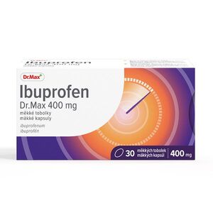 Dr. Max Ibuprofen 400 mg 30 měkkých tobolek obraz
