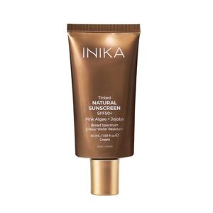 Inika Organic Přírodní tónovaný opalovací krém SPF50+ 50 ml obraz