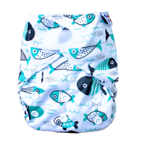 GaGa's pleny Novorozenecké svrchní kalhotky Fish obraz