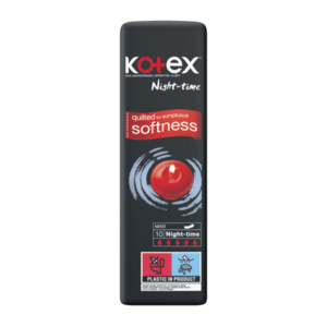 Kotex Night-time Maxi vložky 10 ks obraz