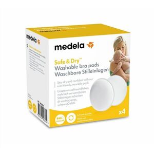 Medela Prsní vložky pratelné na opakované použití 4 ks obraz