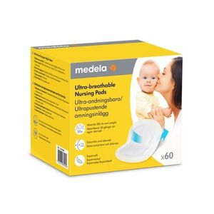 Medela Prsní vložky jednorázové ultra prodyšné 60 ks obraz