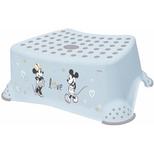 Keeeper Stolička, schůdek s protiskluzovou funkcí - Mickey Mouse, modrý obraz
