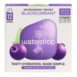 Waterdrop Blackcurrant černý rybíz, černý bez, acai 12 ks obraz