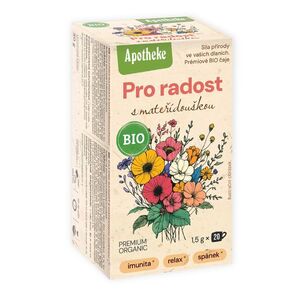 Apotheke BIO Pro radost s mateřídouškou bylinný čaj 20x1, 5 g obraz