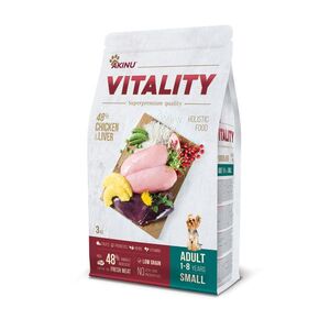 Akinu VITALITY kuřecí & játrové granule pro psy malých plemen 3 kg obraz