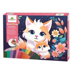 Sycomore Stick & Fun - XL mozaika - roztomilá zvířata obraz