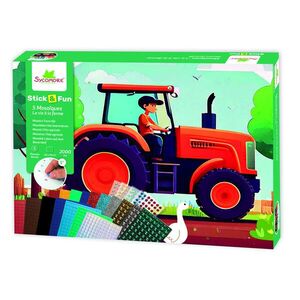 Sycomore Stick & Fun - XL mozaika - život na farmě obraz