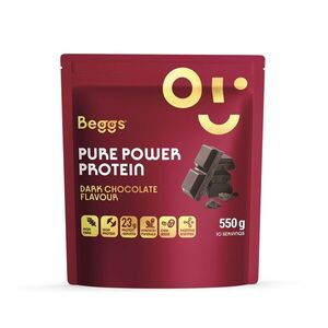 Beggs Pure Power Protein dark chocolate 550 g obraz