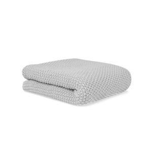 Bonjourbébé dětská pletená deka organická bavlna 70x90cm Grey obraz