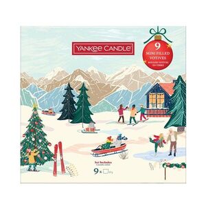 Yankee Candle Votivní svíčky ve skle Kniha 9 ks obraz