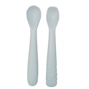 Bo Jungle silikonové lžičky B-Spoon Shape 2ks Grey obraz