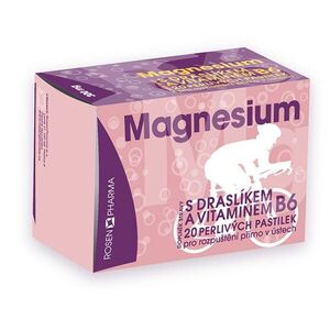 Rosen Magnesium 300 mg 20 perlivých pastilek obraz