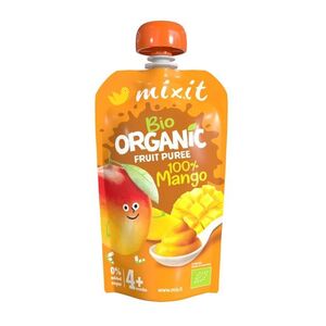 Mixit BIO Ovocná kapsička 100% Mango 110 g obraz