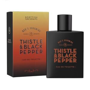 Scottish Fine Soaps Thistle & Black Pepper Pánská toaletní voda 50 g obraz