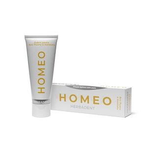 Herbadent Homeo bylinná zubní pasta bez fluoru a mentolu 75 g obraz