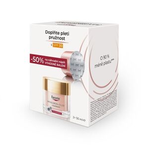 Eucerin Hyaluron-Filler + Elasticity Rosé SPF30 denní krém a náhradní náplň 2x50 ml obraz