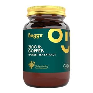 Beggs Zinc + Copper + Green tea extract 60 kapslí obraz