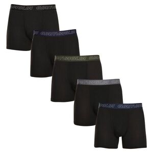 Gianvaglia 5PACK pánské boxerky černé (GVG-5014) XXL obraz