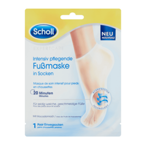 Scholl PediMask™ Nutriente Macadamia maska na chodidla 1 pár obraz