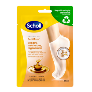 Scholl PediMask™ Manuka Honey maska na chodidla 1 pár obraz