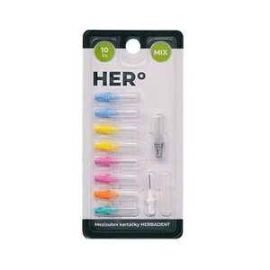 Herbadent HERo Mix náhradní mezizubní kartáčky 10 ks obraz